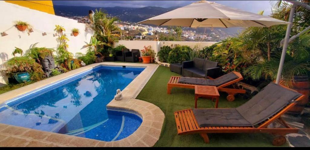 Pintadera house Caracola Icod De Los Vinos Exterior foto